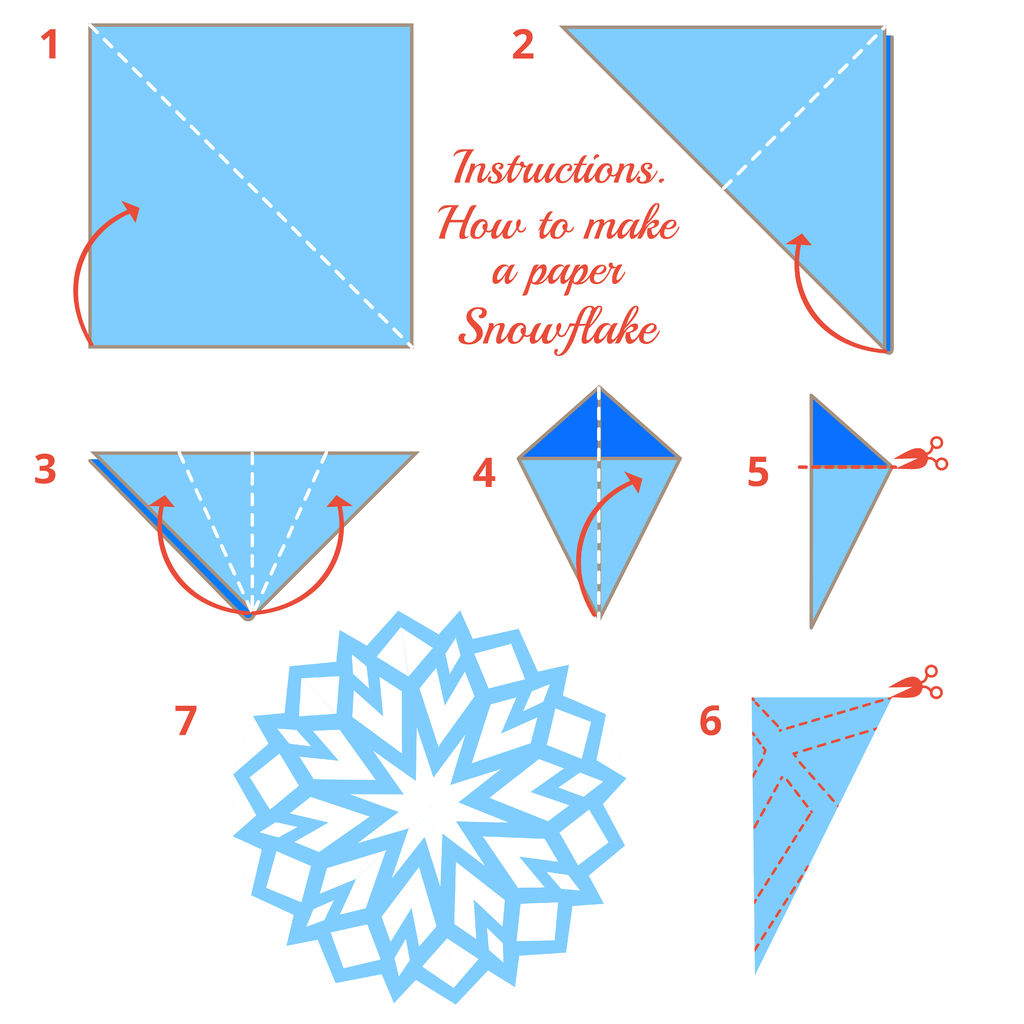 Paper Snowflake Template