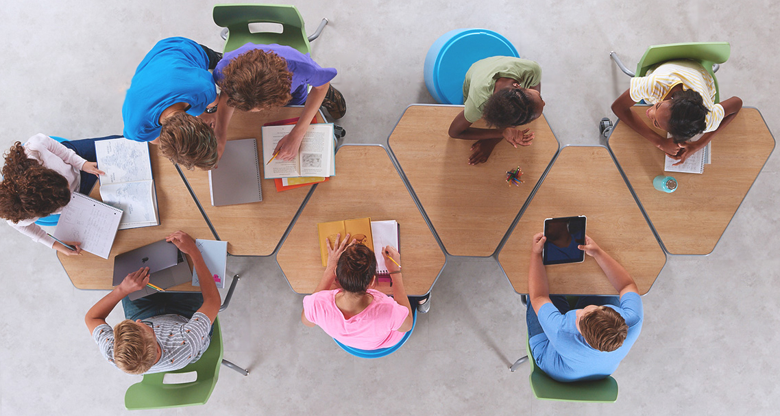 Diamond Student Desks by Smith System