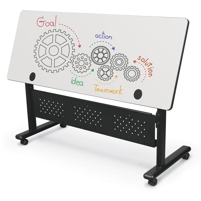 Dry Erase Flipper Tables by Mooreco