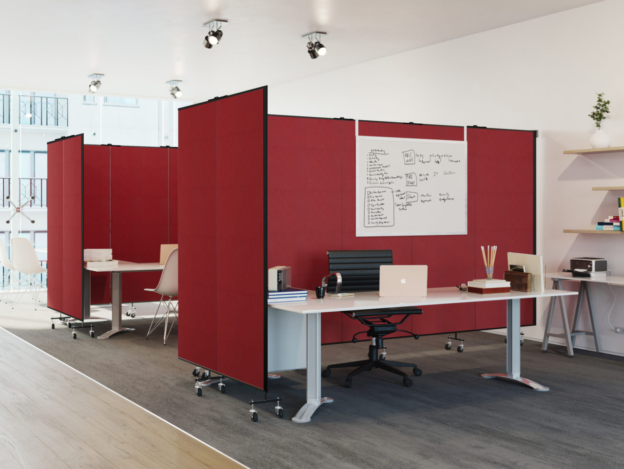 Office Space Room Divider by Screenflex