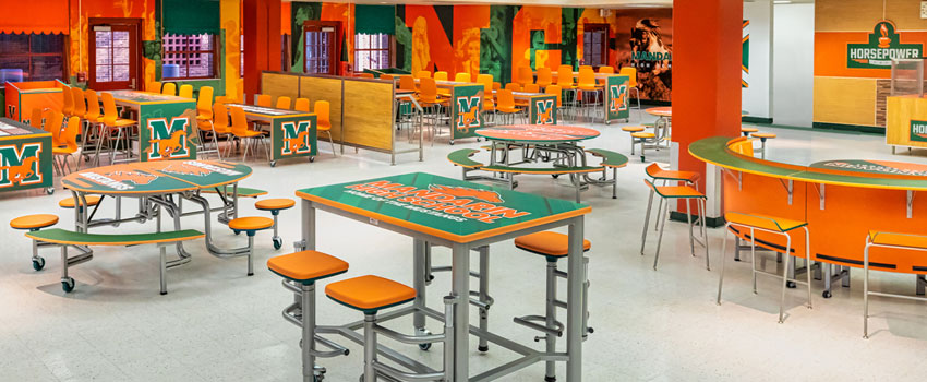 Lunch Room Cafeteria by AmTab Lunch Room Cafeteria by AmTab available from Worthington Direct