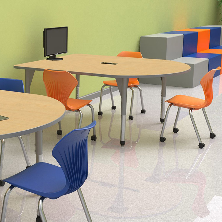 Media Center Group Learning Tables and Chairs by Marco Media Center Group Learning Tables and Chairs by Marco